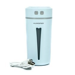 Nawilżacz powietrza ultradźwiękowy z aromaterapią wersja mini kolor miętowy