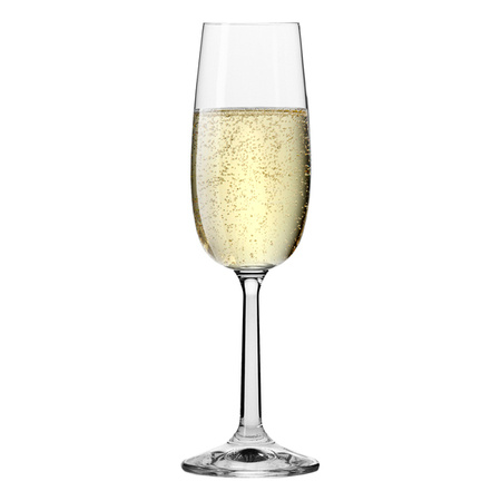 Kieliszki do szampana 170 ml komplet 6 sztuk Pure Krosno szklane