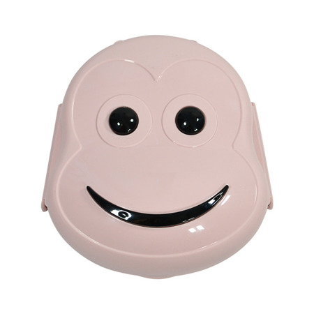 Pojemnik lunchbox Małpka kremowy bez BPA