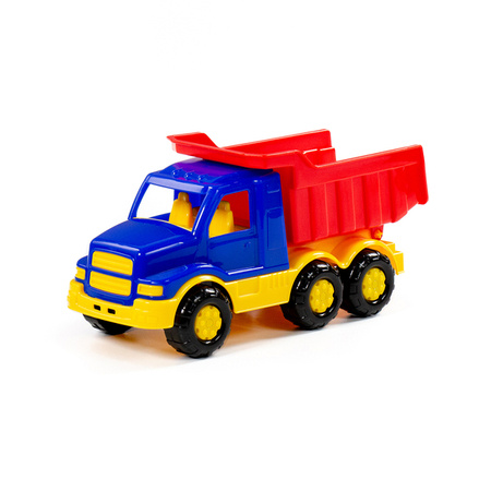 Samochód-wywrotka niebieska Gosza Truck w pudełku